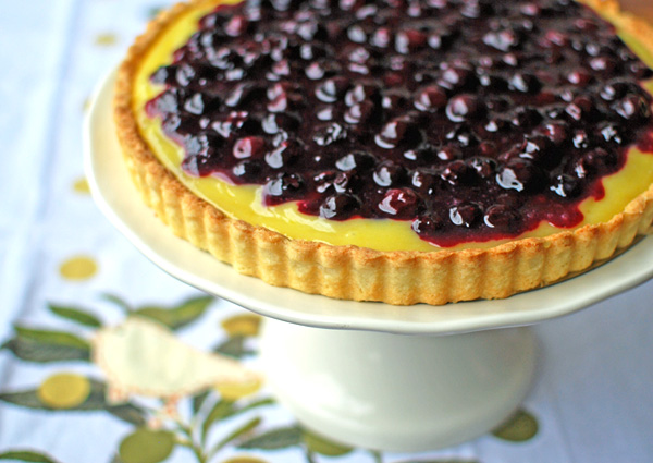 Post image for Blueberry Lemon Curd Tart