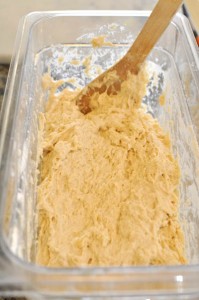 mixed dough