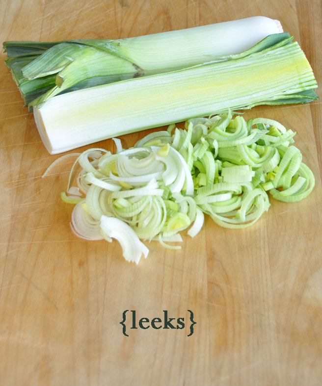 leeks-sm Farro Risotto with Leeks and Butternut Squash