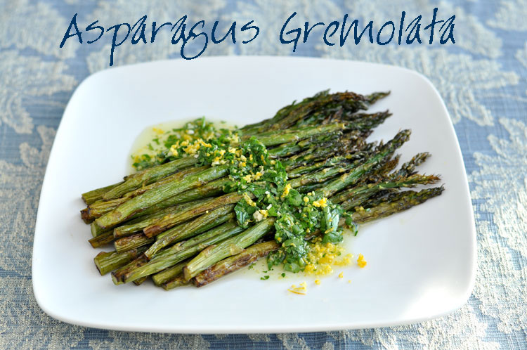 Post image for Roasted Asparagus Gremolata