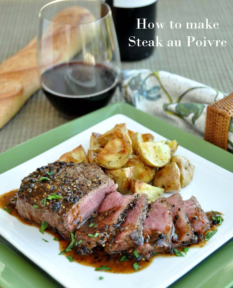 How to make Steak Au Poivre on www.formerchef.com