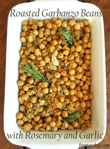 Thumbnail image for Roasted Garbanzo Beans with Rosemary and Garlic