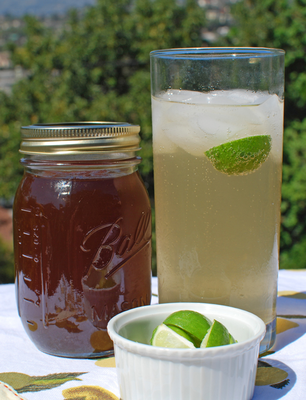 Homemade Ginger Syrup-image