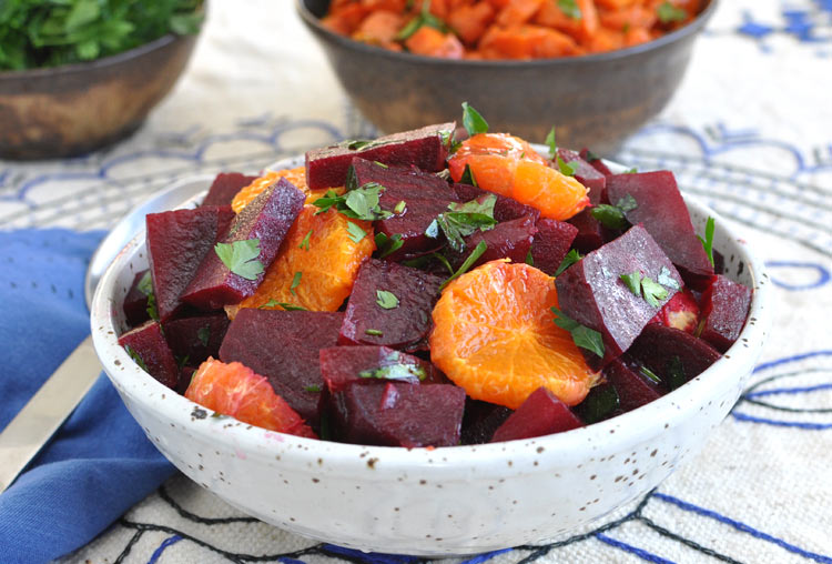 Moroccan Beet Salad With Tangerines And Cinnamon Former Chef